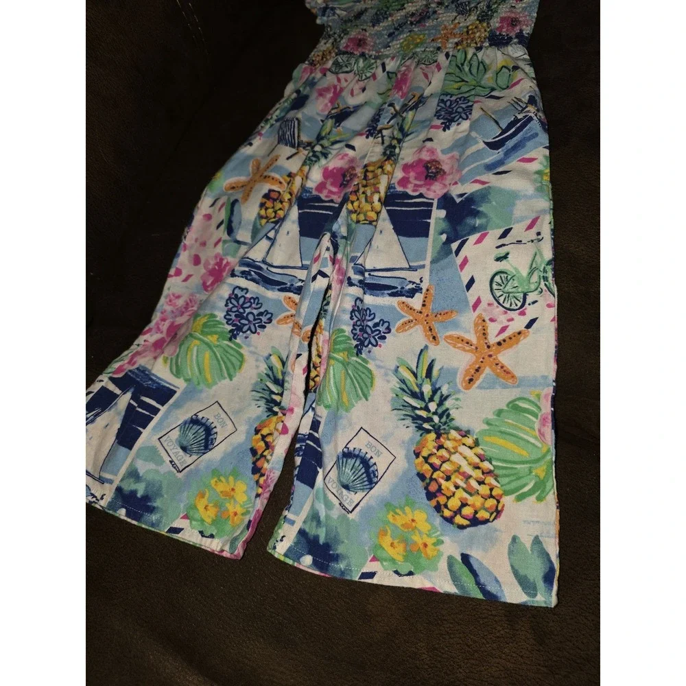 Gymboree tropical paradise one‎ piece romper outfit size 3t boat pineapple